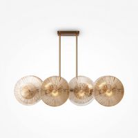 lampara colgante aster 8 luces
