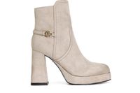 botin de mujer en microfibra con complemento personalizado mink 40