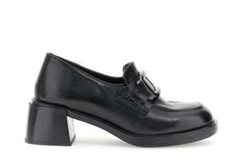 mocasines de piel con pinza black