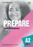 prepare level 2 teachers book with digital pack