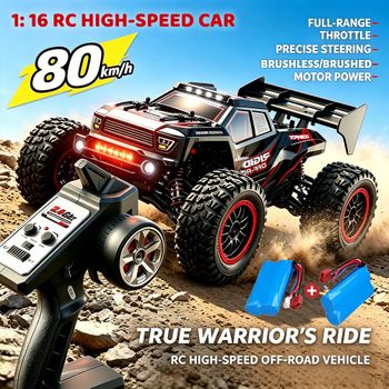 WLtoys SG316PRO/SG316Max, coche RC 1:16, sin escobillas/con escobillas, de grado de hobby, para carreras todoterreno, control remoto 2.4G, 80 km/h, coche RC de alta velocidad, juguete, regalo