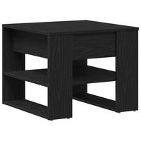 mesa de cafe roble negro 555 x 55 x 45 cm madera de ingenieria vidaxl
