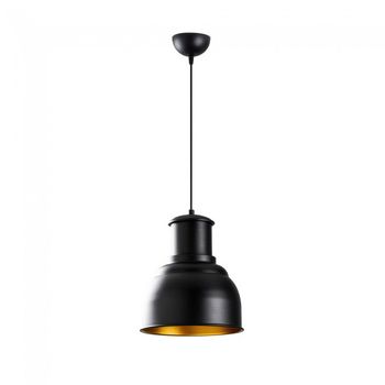 Lámpara colgante harvey 25 negro