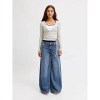 jjxx jeans 12303543 palma-mw r429 medium blue para mujer