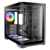 caja pc antec c5 curve argb atx usb-c vidrio templado negra