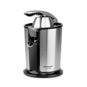 Orbegozo EP 4300 Exprimidor de Cítricos Profesional – Potencia 1100W, Cuerpo/Filtro/Boquilla Inox, 2 Conos, Sistema Antigoteo, Accesorios Aptos para Lavavajillas