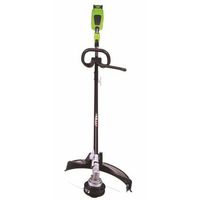 greenworks 1301507 recortadora de hilo 40v g40lt mango telescopico ergonomico verdenegro