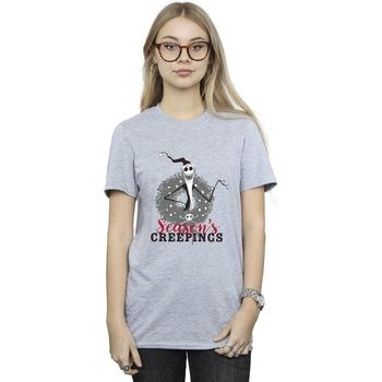 Disney Camiseta The Nightmare Before Christmas Seasons Creepings para mujer