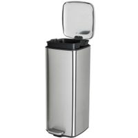 papelera 30l acero inoxidable cubo extraible