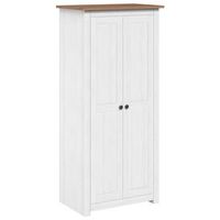 armario 50x80x1715 cm madera - blanco