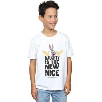 Dessins Animés Tops y Camisetas Naughty Is The New Nice para niño
