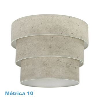 Abrila Smile Cemento Gris - Pantalla 50 Cm