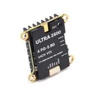 ultra2500 58ghz 64ch modo pit 25w transmisor fpv 25mw 400mw 800mw 1500mw 2500mw microfono incorporado soporte irc