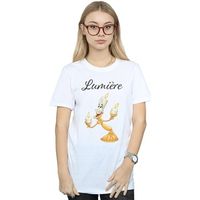 disney camiseta beauty and the beast be our guest para mujer