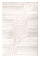 alfombra moderna lusenta beige 80x150 cm