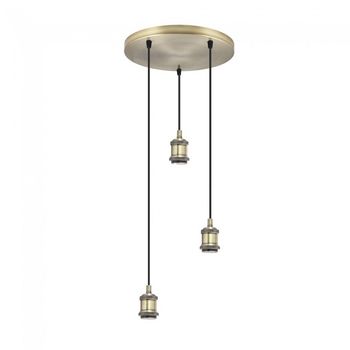 Lámpara colgante elkan (3 luces)