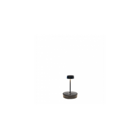 lampara de mesa led swap mini pro negra recargable y regulable