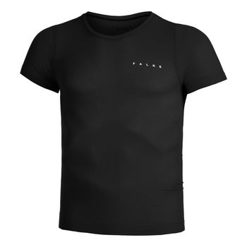 Falke Regular Camiseta De Running Hombres-Negro