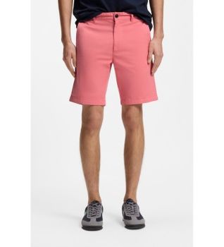 BOSS para hombre. 50536723 Shorts Slim Fit rosa (32), Casual, Poliéster