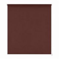 estoralis - estores lisos  estor enrollable opaco  100 black out  140 x 235 cm anchoalto tamano tela 137 x 230 cm  dracarys   marron