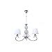 lampara de techo honduras 3xe141x5w led blancocromo