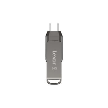 LEXAR 64GB DUAL TYPE-C AND TYPE-A USB 3.1 FLASH DRIVE, UP TO 130MB/S READ