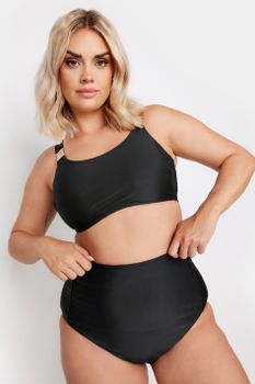 Yours Top De Bikini Negro