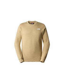 Sudadera de Montaña The North Face Simple Dome Crew Beige Hombre