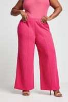 limited collection pantalones anchos fucsia mujer curvy y tallas grandes limited collection