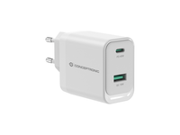 cargador usb-c conceptronic 45w althea quick charge 30 pd pps 1xusb-c 1xusb-a