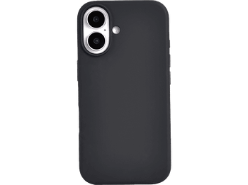 Funda móvil - ISY ISC 2350, Compatible con iPhone 16 Plus, Resistente a Golpes, Negro