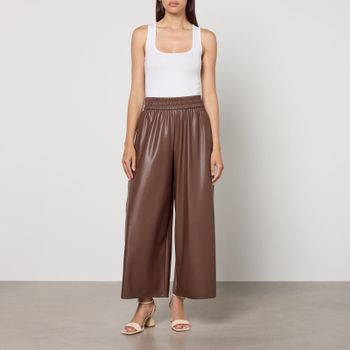 Weekend Max Mara Gennaro Faux Leather Trousers - XS