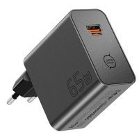 gan tech mensaje es-cd65 65w cargador usb pd de 2 puertos usb-ausb-c pd30 qc203040 afc pps scp fcp cargador rap