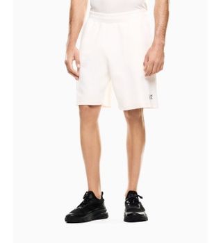 EA7 para hombre. 7M001599_AF20845 Bermuda Natural Ventus blanco roto (M), Casual, Deportivo, Algodón