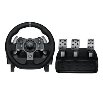 Logitech G920 Driving Force Volante y Pedales para Xbox Series/Xbox One/PC/Mac Negro