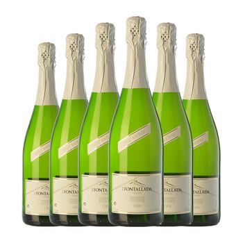 Alsina Mas Fontallada Brut Nature Cava Joven 75 Cl 11.5% Vol. (pack De 6 Unidades)