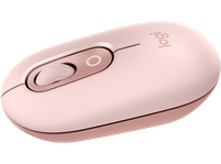 raton inalambrico - logitech pop 4000 ppp easy-switch bluetooth smartwheel botones personalizables tecnologia silent touch pc-mac rosa