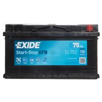 efb 110 car battery el752 - 3 year guarantee