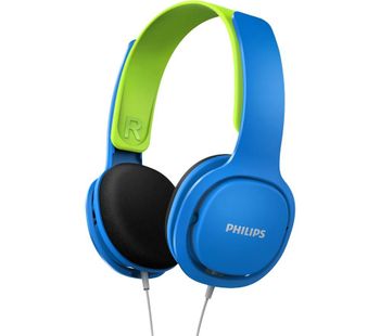 PHILIPS SHK2000BL/00 Kids Headphones - Blue, Blue