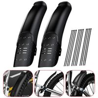 juego de 2 guardabarros enlee para bicicleta de montana carcasa rigida guardabarros delantero y trasero duraderos accesorios para ciclismo