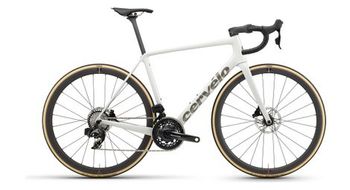 Cervelo r5 bicicleta de carretera sram force axs 12s 700 mm blanca 2025