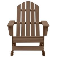 mecedora de jardin de madera marron cfw468162