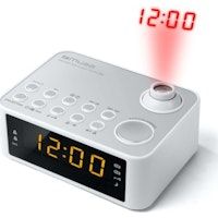 Muse M-178 PW Reloj Blanco radio