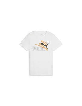 Camiseta Puma Essential+ AB Summer Infantil Blanco