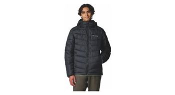 Chaqueta con capucha columbia labyrinth loop ii negra