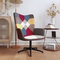 sillon de relax  silla de relax  silla de relajacion de tela patchwork cfw790156