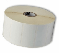 label polypropylene 102x152mm thermal transfer polypro 3000t gloss permanent adhesive 25mm core