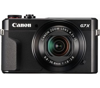 Canon PowerShot G7 X Mark II High Performance Compact Camera - Black, Black