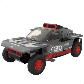 RASTAR - Coche para montar, Audi RS Q e-tron, 376 piezas, licencia oficial, escala 1:30, incluye pegatinas, Carlos Sainz, coches de juguete, juegos de construcción para niños, piezas de construcción