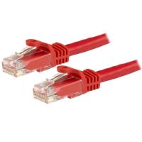 cable ethernet startechcom cat6 5m rojo snagless utp rj45 cobre 24awg poe